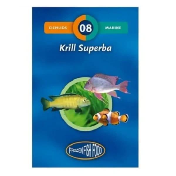 3F Frozen Krill Superba Fishfood 95g - Pet Supply UAE