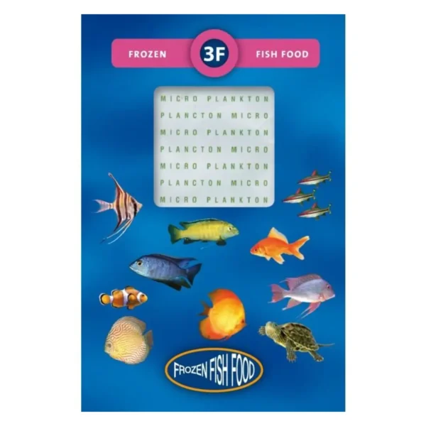 3F Frozen Micro Plankton Coral Food 95g - Pet Supply UAE