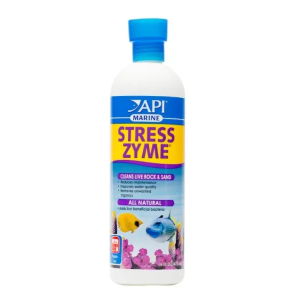 API Marine Stress Zyme (473ml) - Pet Supply UAE