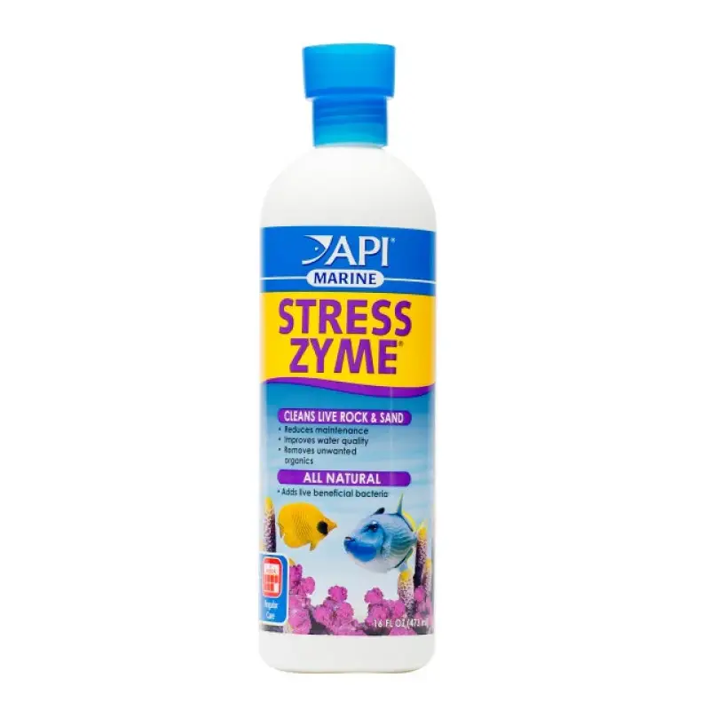 API Marine Stress Zyme (473ml) - Pet Supply UAE