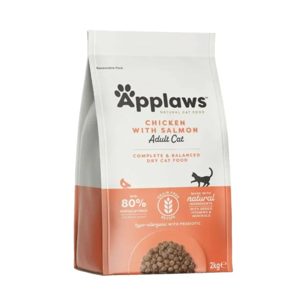 Applaws Applaws Chicken with Salmon Adult Dry Cat Food (2kg) - Pet Supply UAE