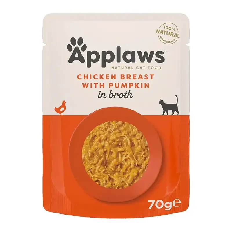 Applaws Broth Pouch - Chicken Breast with Pumpkin (70g) - Pet Supply UAE