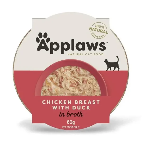 Applaws Cat Food Pot - Chicken Breast with Duck (60g) - Pet Supply UAE