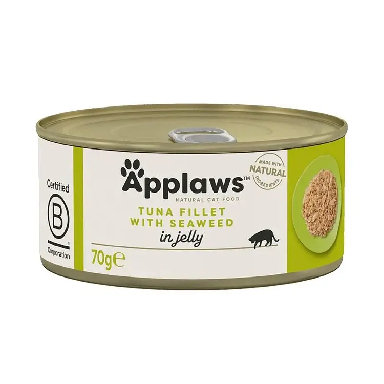 Applaws Cat Food - Tuna Fillet with Seaweed in Broth-70g - Pet Supply UAE