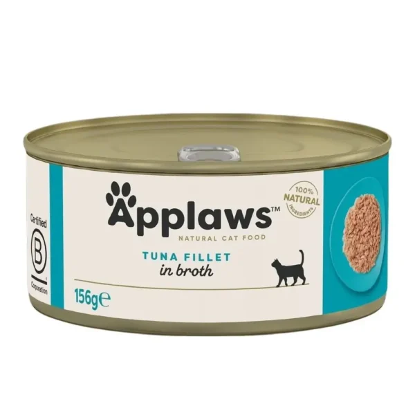 Applaws Cat Tuna Fillet in Broth (156g Tin) - Pet Supply UAE