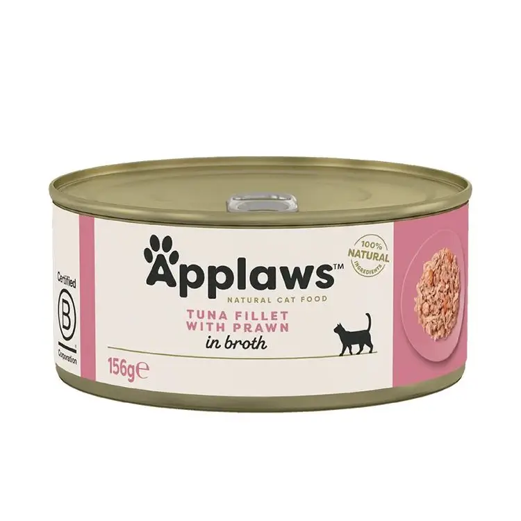 Applaws Cat Wet Food Tuna Fillet with Prawn (156g) - Pet Supply UAE