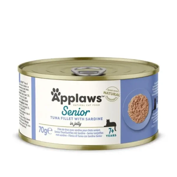 Applaws Senior Cat Wet Food Tuna Fillet with Sardines (70g) - Pet Supply UAE