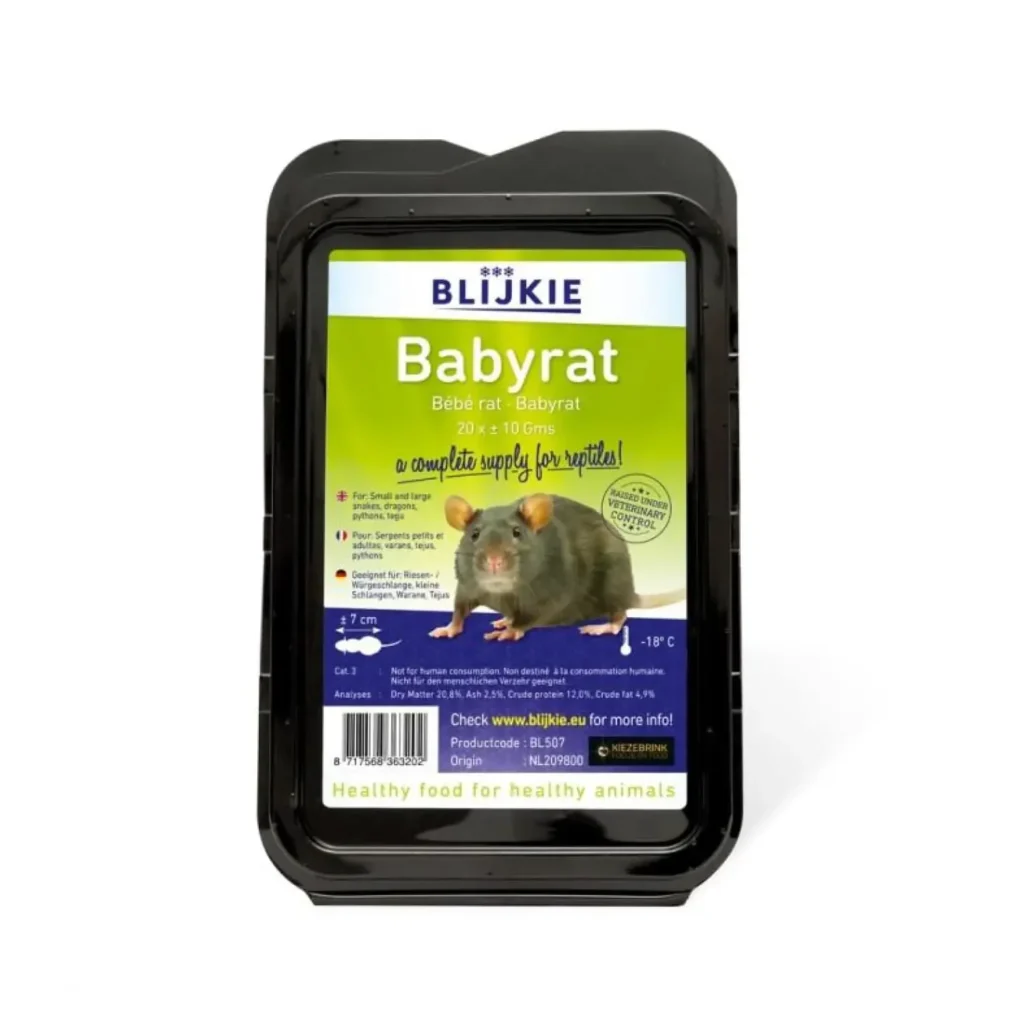 Blijkie Frozen Baby Rat - Pet Supply UAE