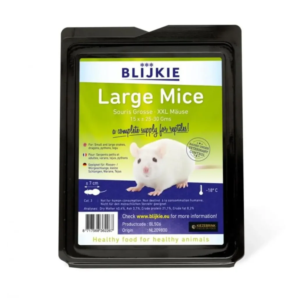 Blijkie Frozen Large Mice - Pet Supply UAE