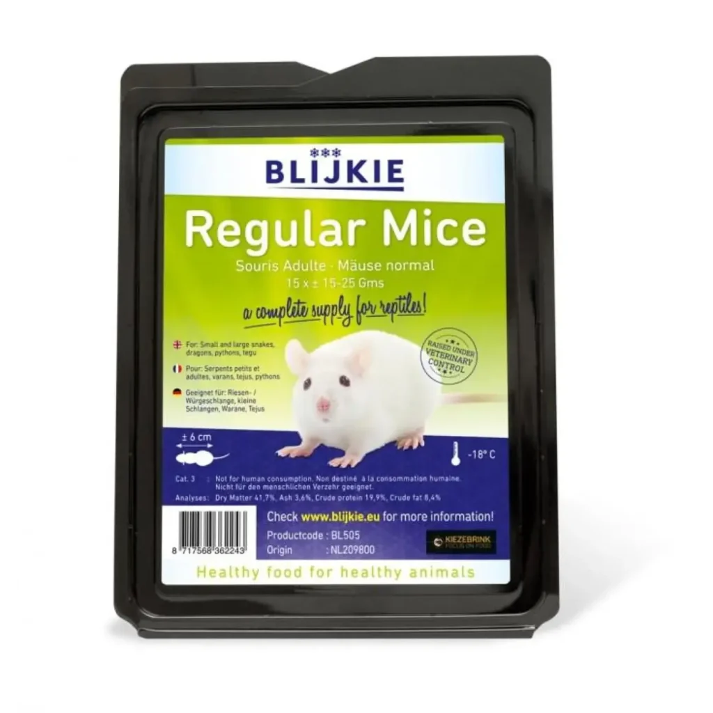 Blijkie Frozen Regular Mice - Pet Supply UAE