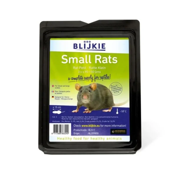 Blijkie Frozen Small Rats - Pet Supply UAE
