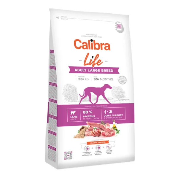 Calibra Dog Life Adult Large Breed Lamb - Pet Supply UAE