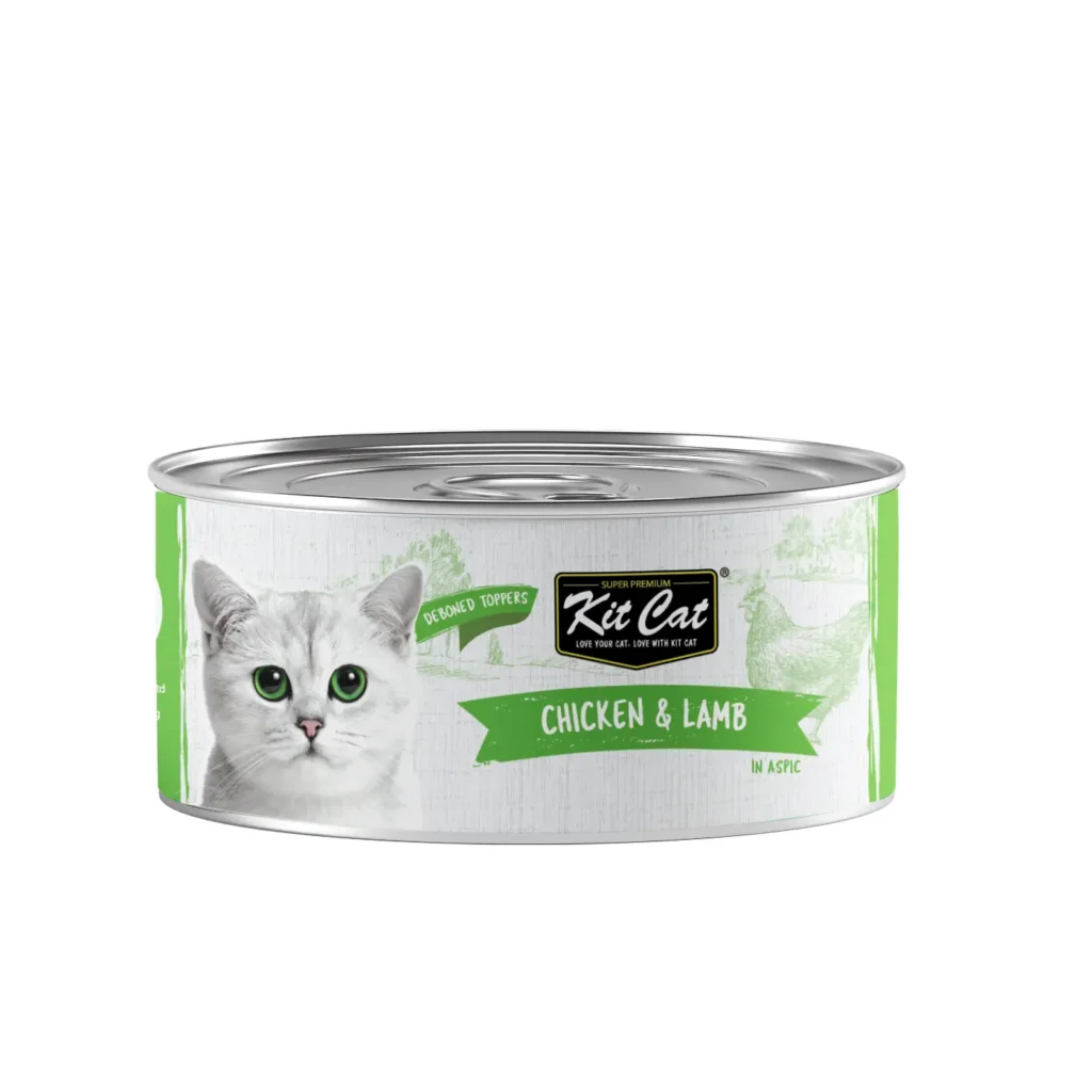 Kit Cat Deboned Chicken & Lamb Aspic (80g) - Pet Supply UAE