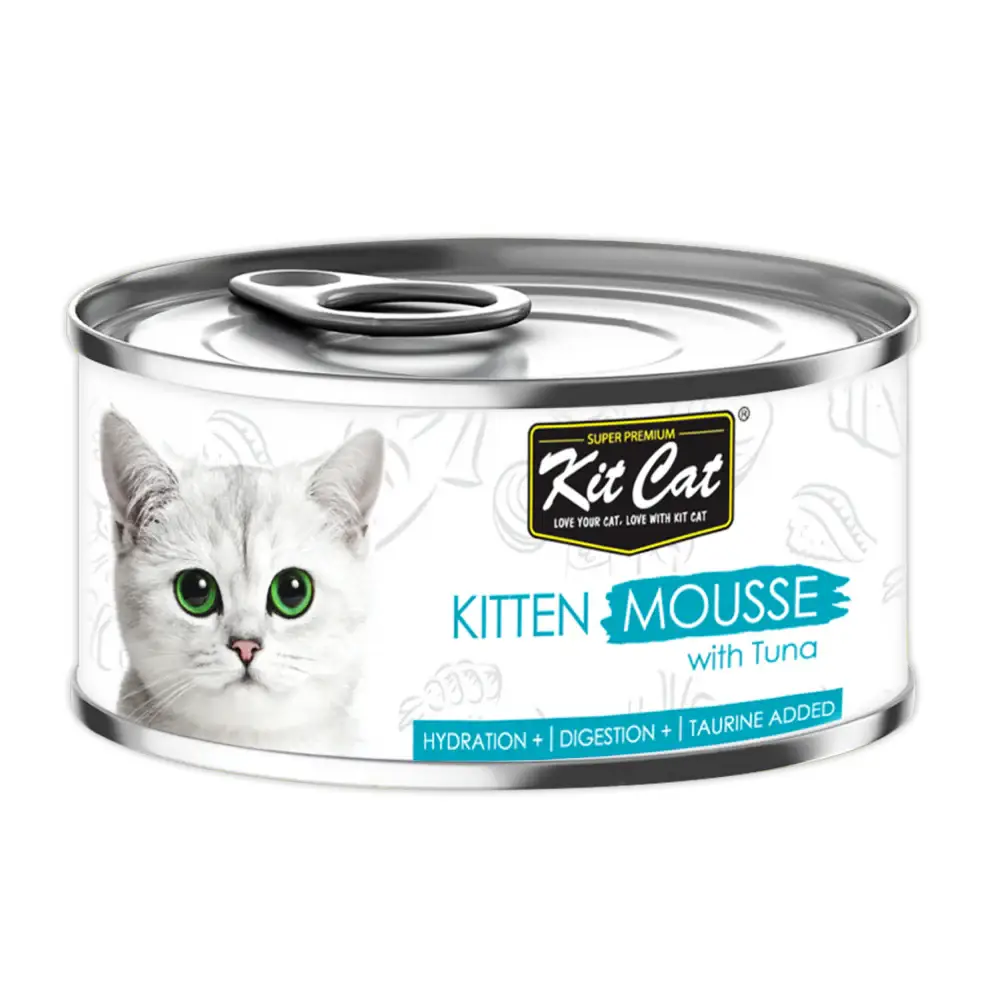 Kit Cat Kitten Mousse with Tuna (80g) - Pet Supply UAE