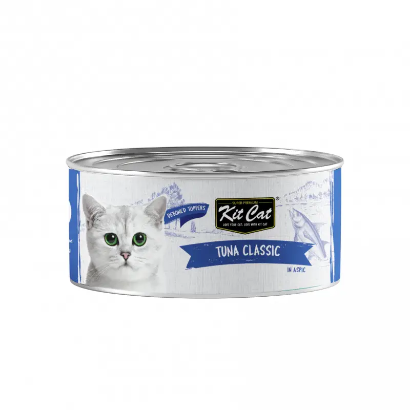 Kit Cat Premium Deboned Classic Tuna Toppers (80g) - Pet Supply UAE