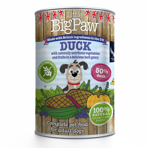 Little Big Paw Naturally Delicious Duck 390g - Pet Supply UAE