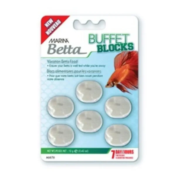 Marina Betta Buffet Block Food - Pet Supply UAE