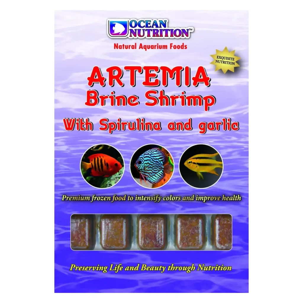Ocean Nutrition Artemia Brine Shrimp with Spirulina & Garlic - Pet Supply UAE