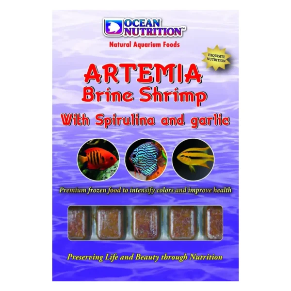 Ocean Nutrition Artemia Brine Shrimp with Spirulina & Garlic - Pet Supply UAE
