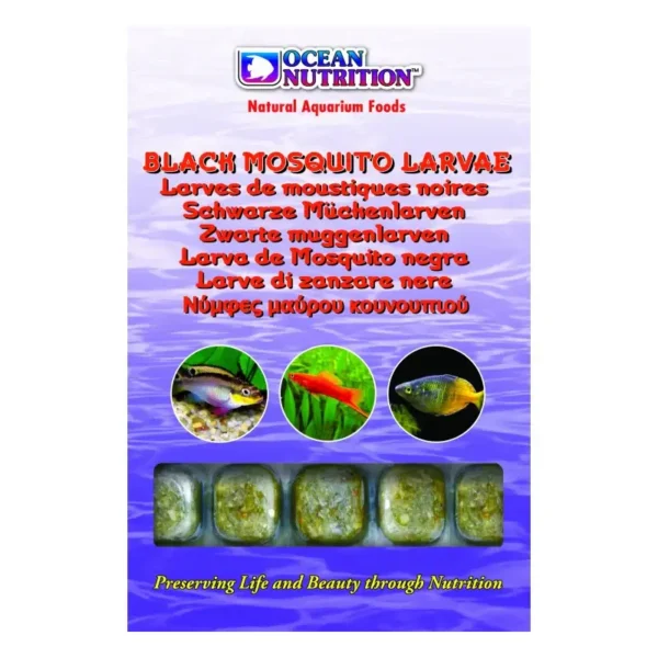 Ocean Nutrition Black Mosquito Larvae 100g - Pet Supply UAE