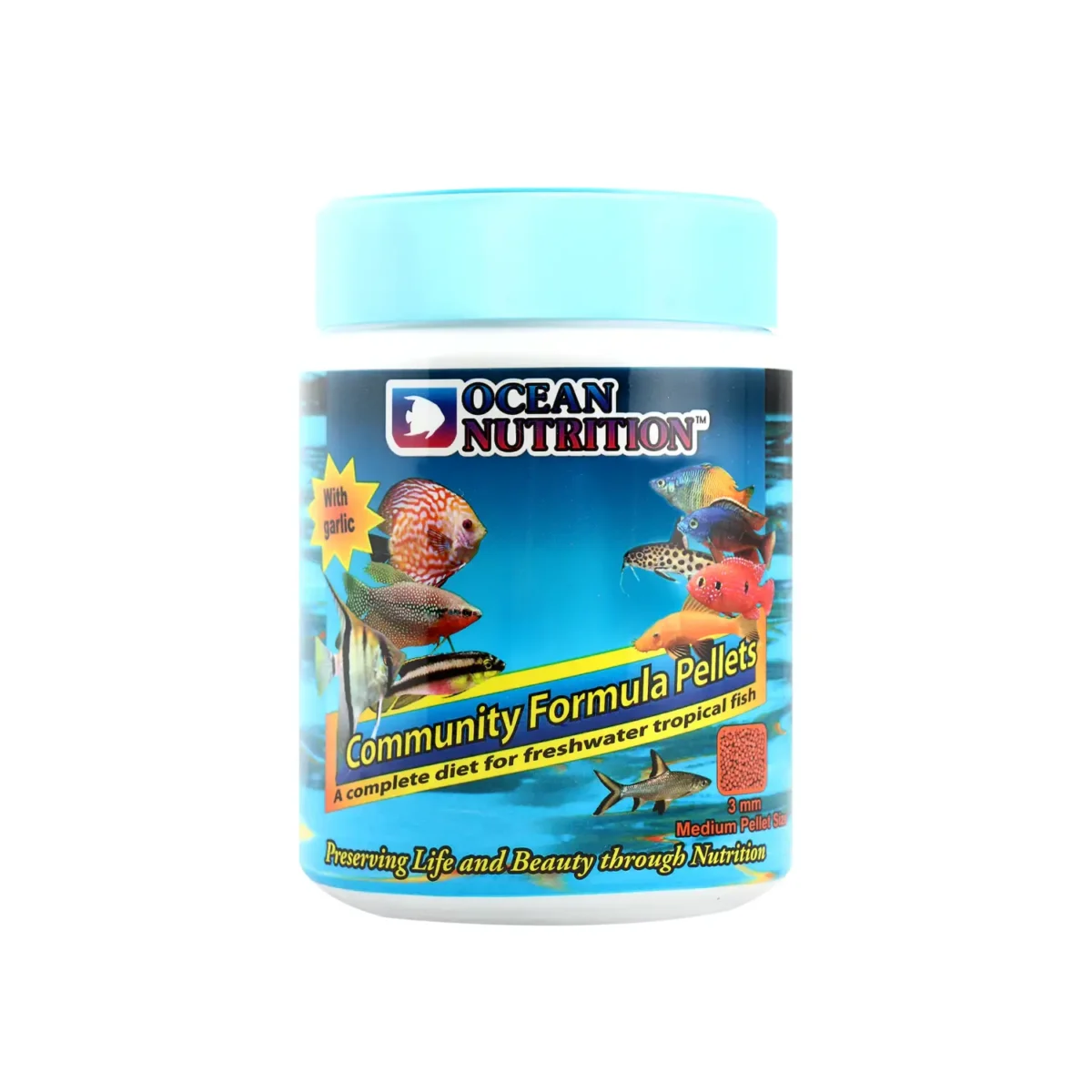 Ocean Nutrition Community Formula Pellets Medium Pellet (350g) - Pet Supply UAE