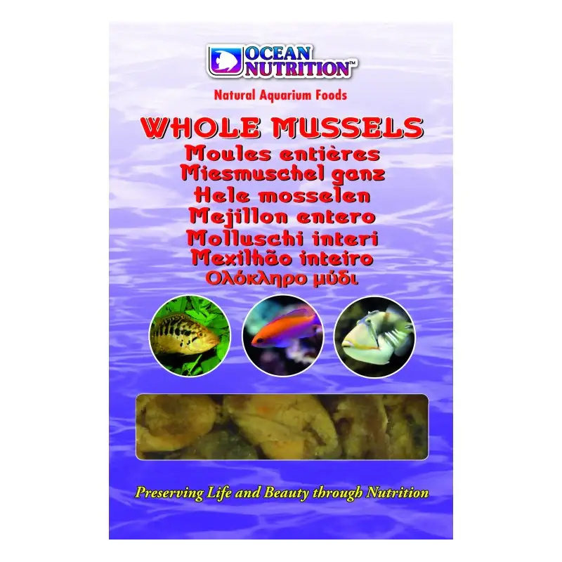 Ocean Nutrition Mussel Whole 100g - Pet Supply UAE