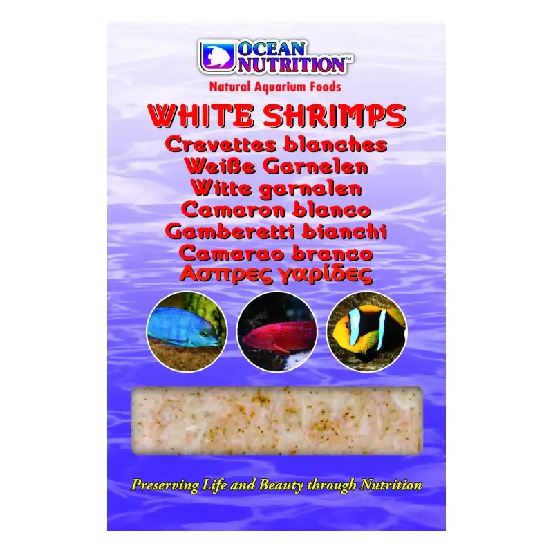 Ocean Nutrition White Shrimps 100g - Pet Supply UAE