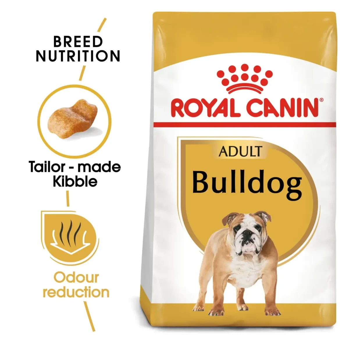 Royal Canin Breed Health - Bulldog Adult (12kg) - Pet Supply UAE