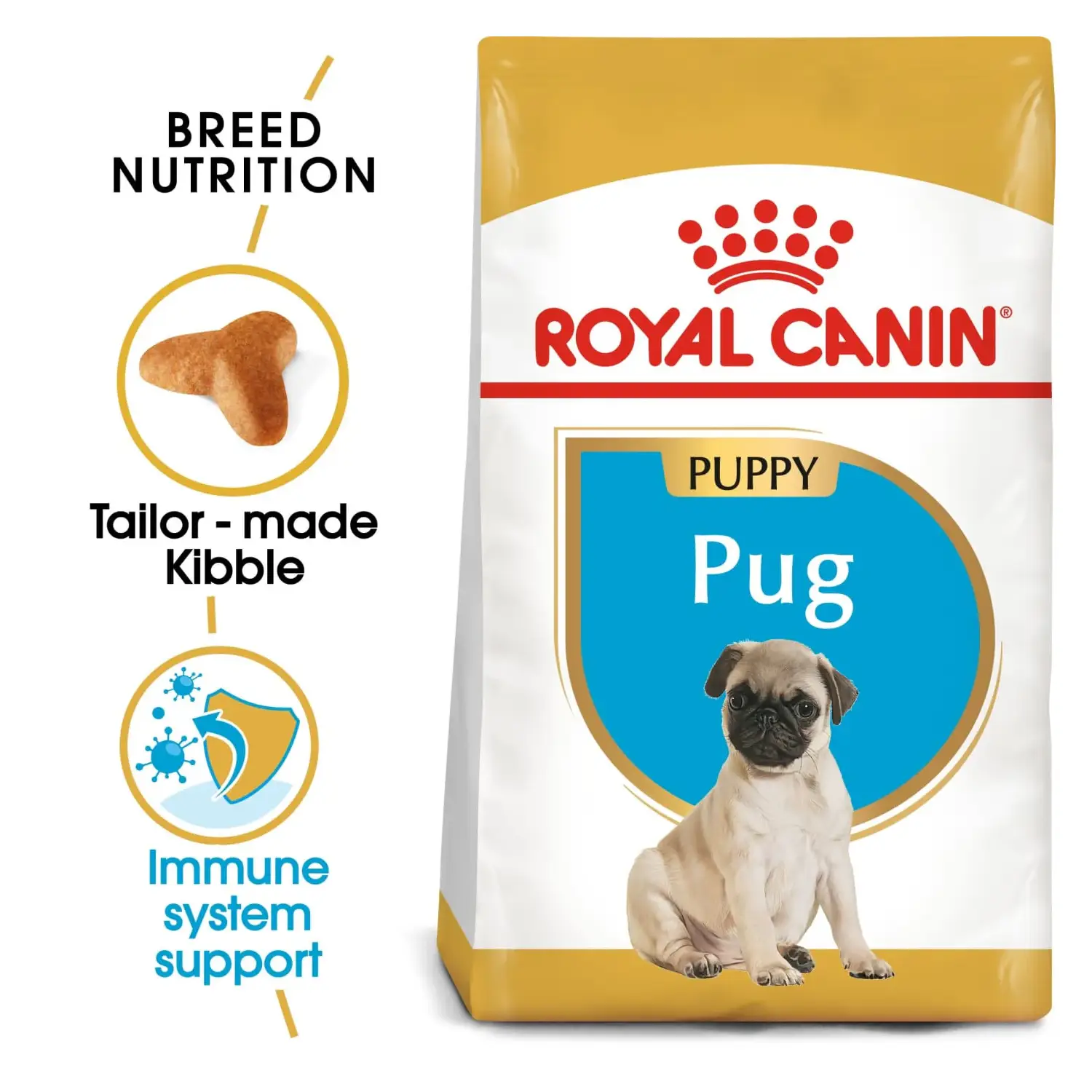 Royal Canin Breed Health Pug Puppy (1.5kg) - Pet Supply UAE Royal Canin Breed Health Pug Puppy (1.5kg) - Pet Supply UAE