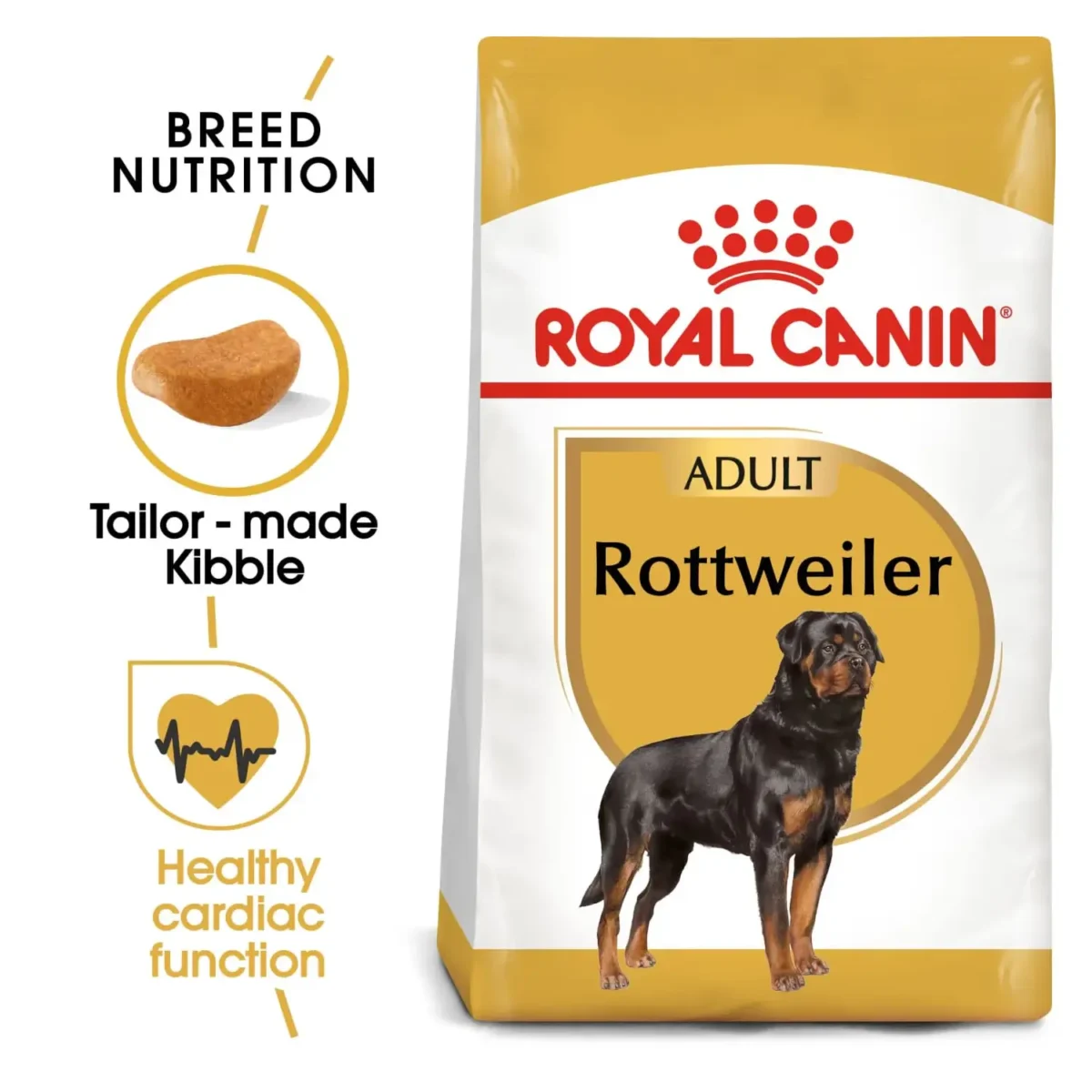 Royal Canin Breed Health Rottweiler Adult (12kg) - Pet Supply UAE