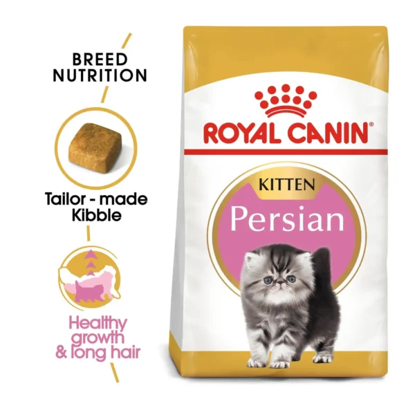 Royal Canin Feline Breed Nutrition Persian Kitten (2kg) - Pet Supply UAE