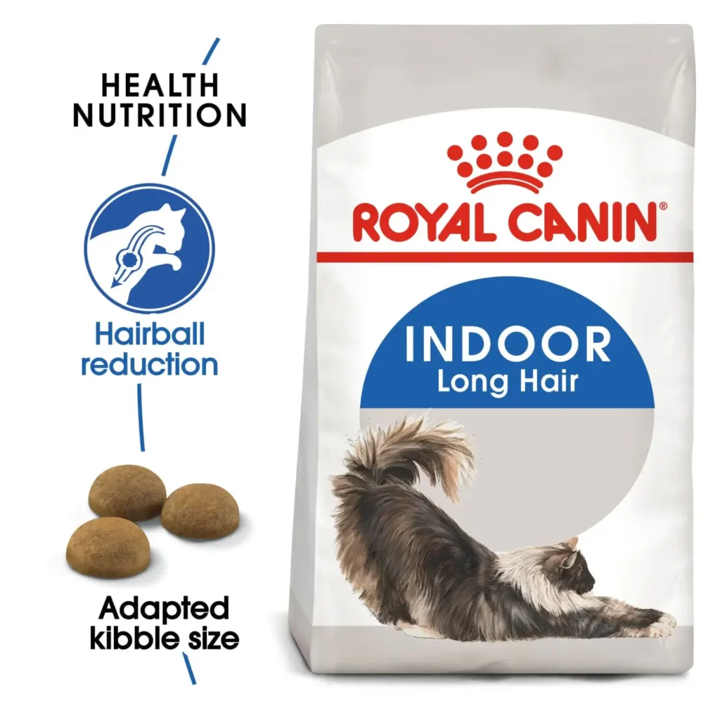 Royal Canin Feline Health Nutrition Indoor Long Hair (2kg) - Pet Supply UAE