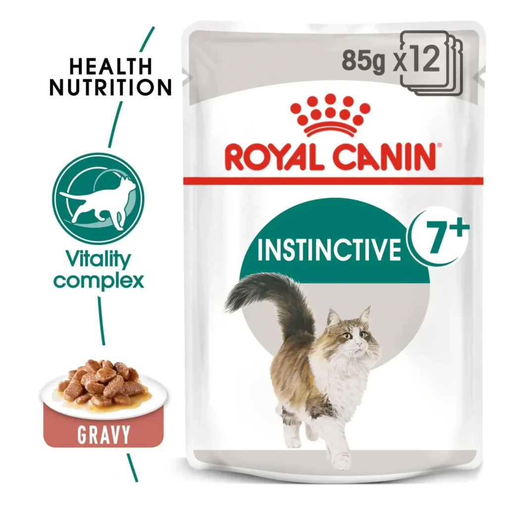 Royal Canin Feline Health Nutrition Instinctive 7+ in Gravy (12x85g) - Pet Supply UAE