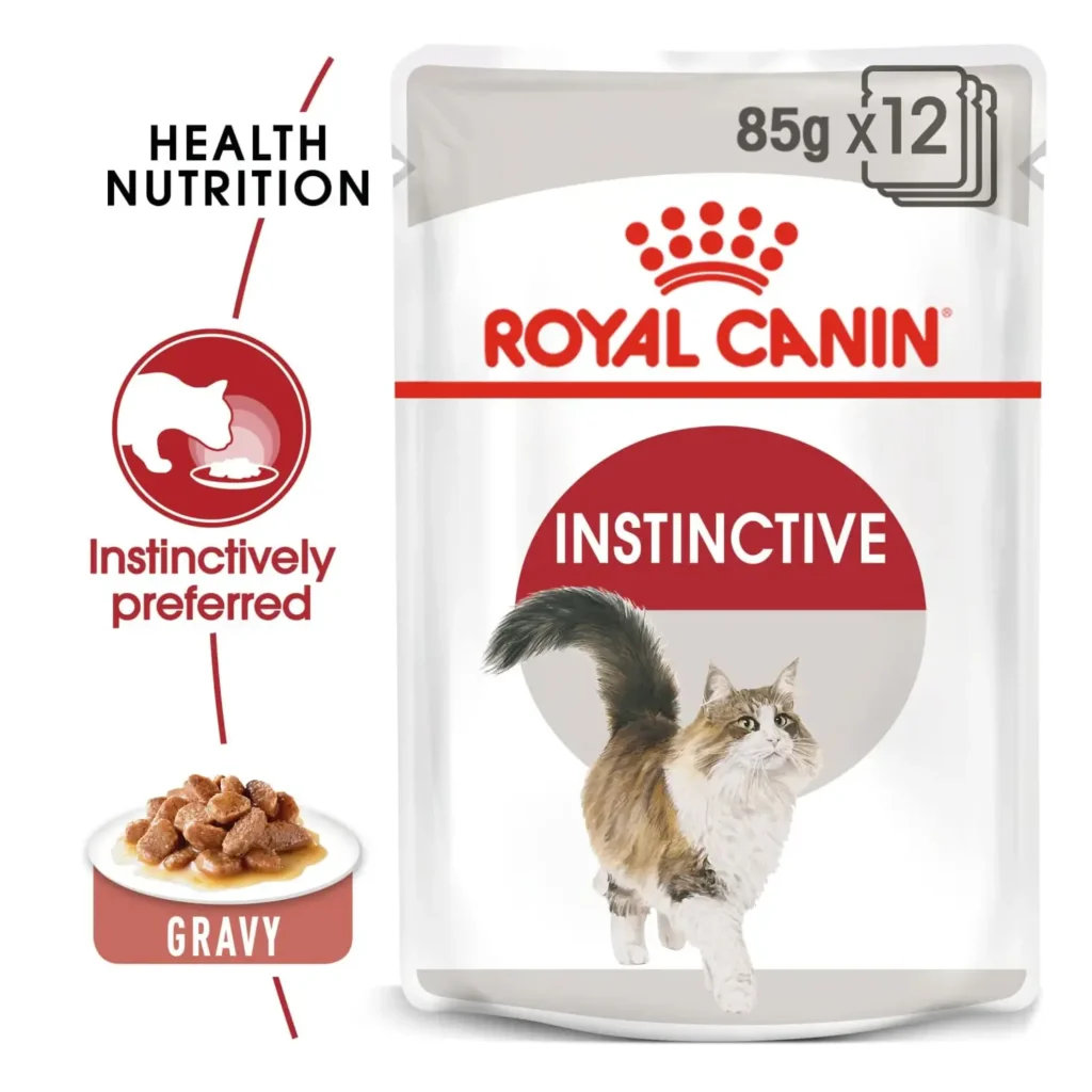 Royal Canin Feline Health Nutrition Instinctive in Gravy (12x85g) - Pet Supply UAE