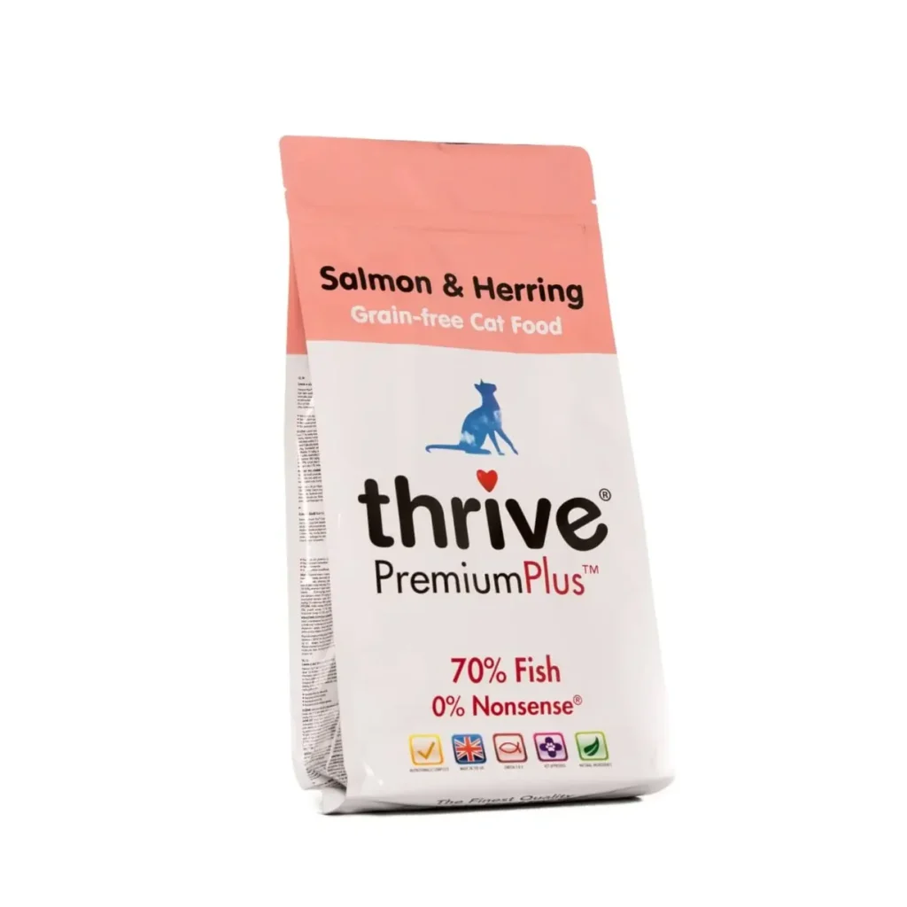 Thrive Cat PremiumPlus Salmon & Herring 1.5kg - Pet Supply UAE