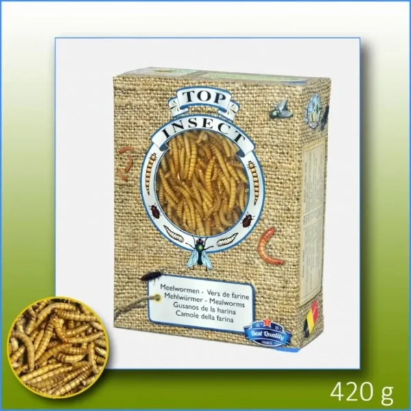 Topinsect Frozen Mealworms 1L (420g)