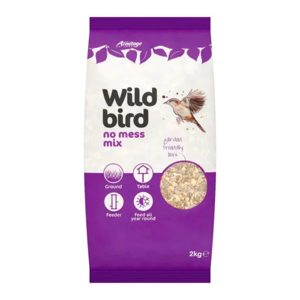 Wild Bird No Mess Bird Seed Mix - 2kg - Pet Supply UAE