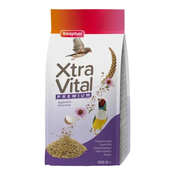 XtraVital Premium Exotic Bird Food (500g) - Pet Supply UAE