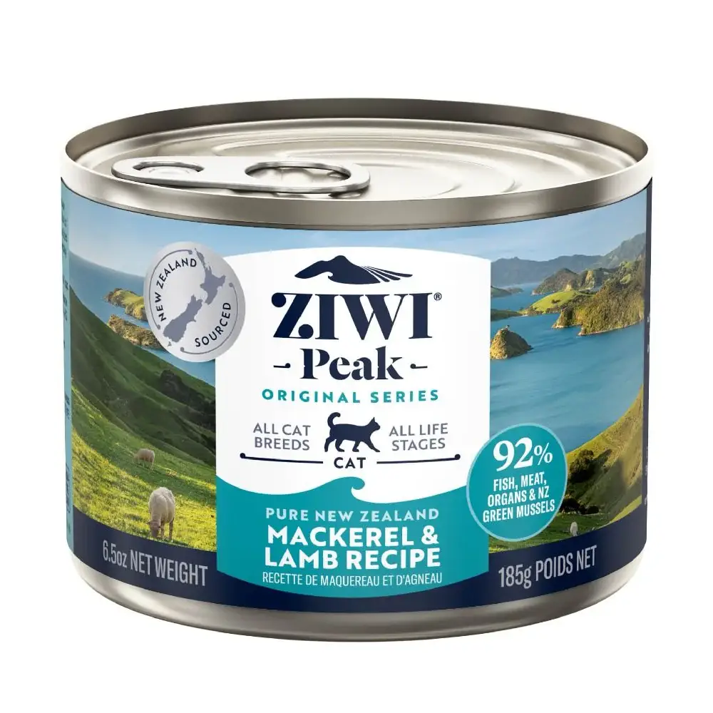 ZIWI Peak Mackerel & Lamb Recipe Wet Cat Food (185g) - Pet Supply UAE
