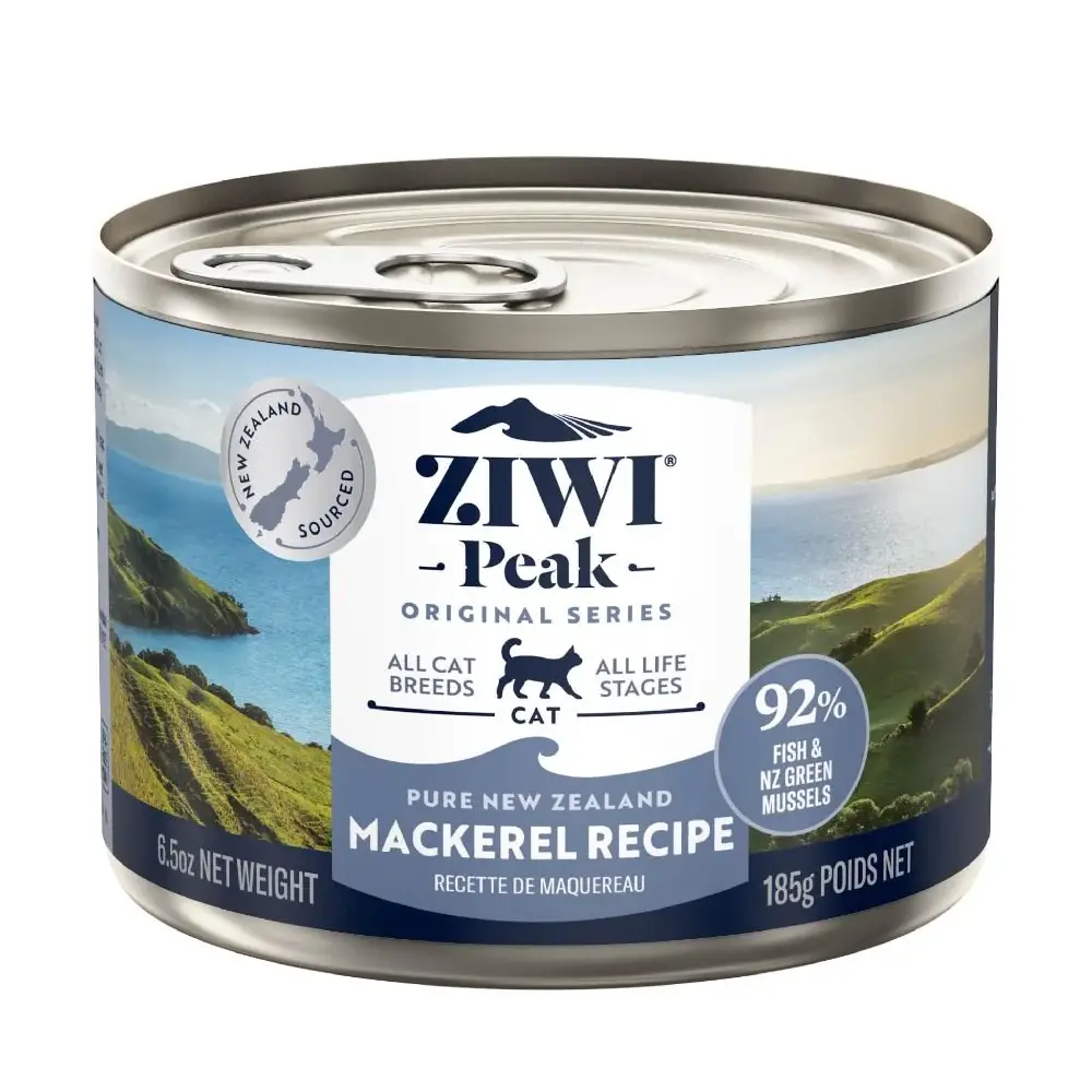 ZIWI Peak Mackerel Recipe Wet Cat Food (185g) - Pet Supply UAE
