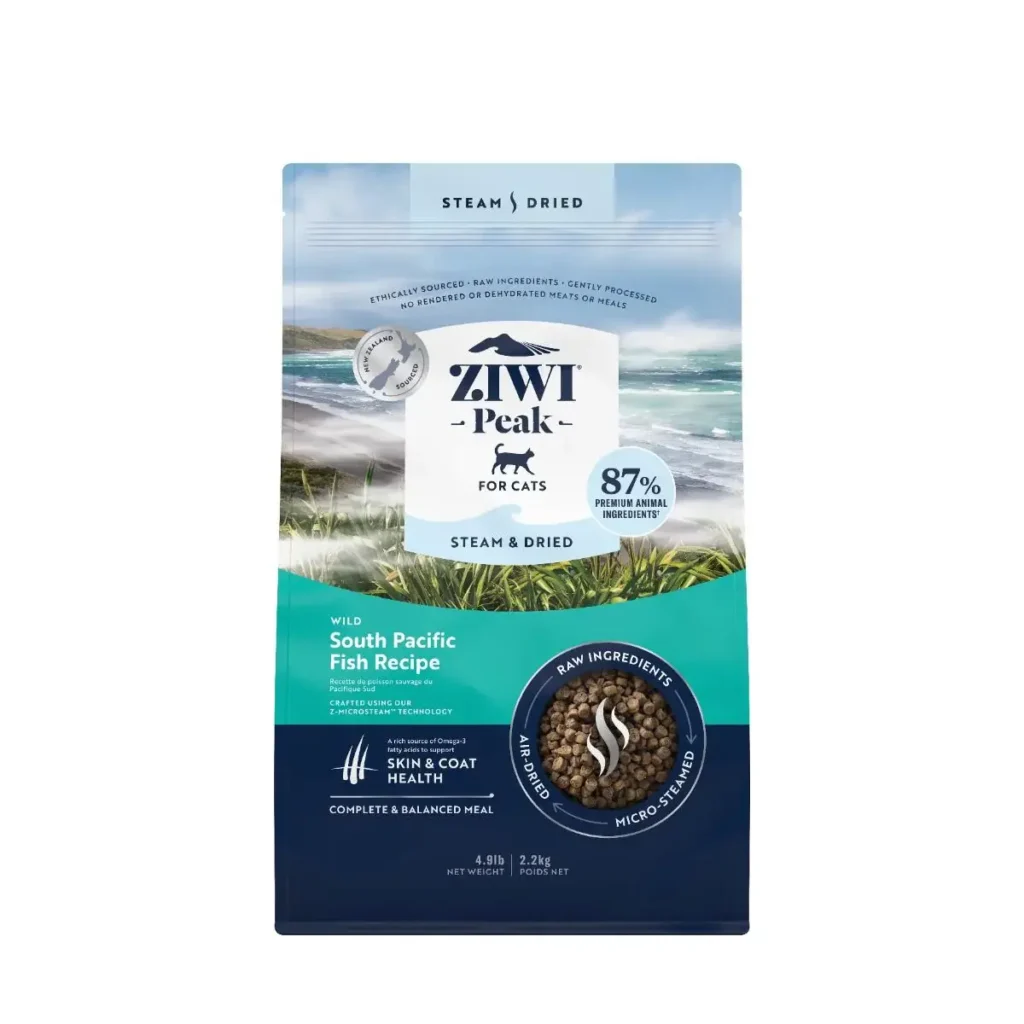 ZIWI Peak Steam & Dried Wild South Pacific Fish Recipe Dry Cat Food - Pet Supply UAE