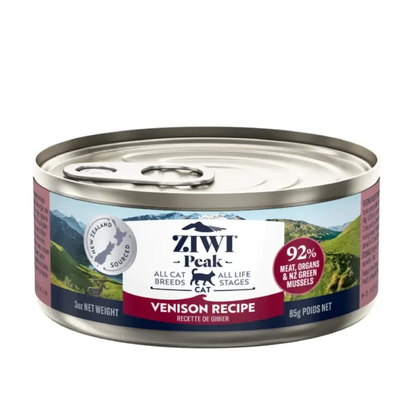 ZIWI Peak Venison Recipe Wet Cat Food (85g) - Pet Supply UAE