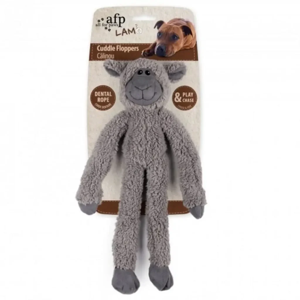 all-for-paws-cuddle-ropey-flopper-sheep-–-tug-squeaky-dog-toy-with-dental-rope-pet-supply-uae