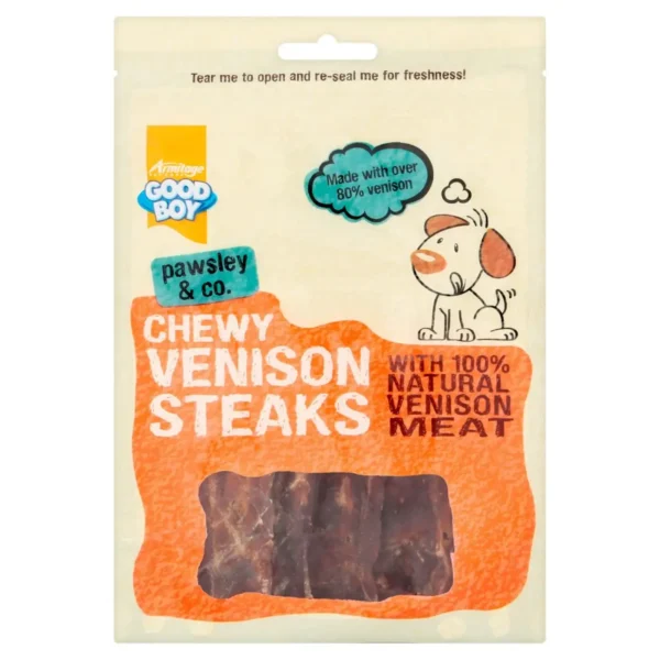 goodboy-chewy-venison-steaks-80g-–-natural-low-fat-gluten-free-dog-treats-pet-supply-uae