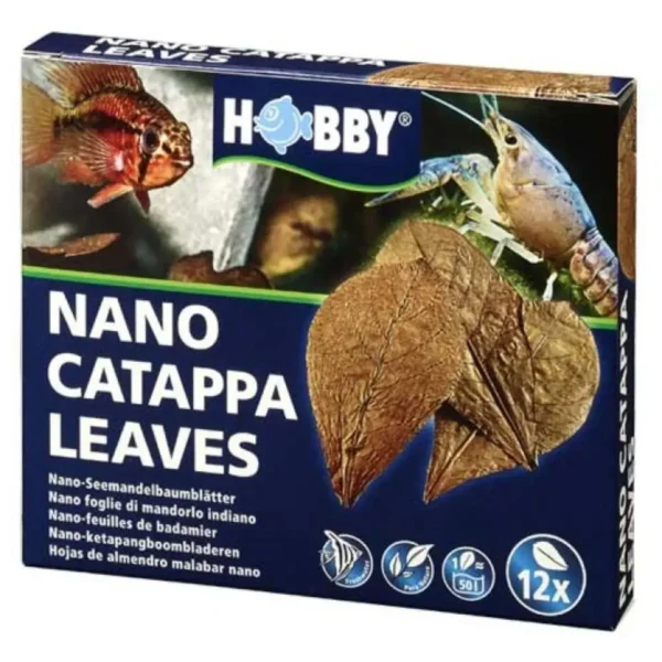 Hobby Nano Catappa Leaves (12 pcs) - Pet Supply UAE