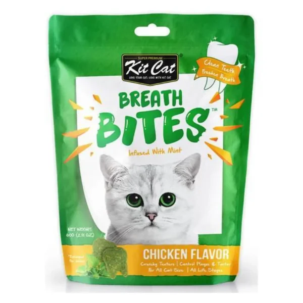 Kit Cat Breath Bites - Chicken - Pet Supply UAE