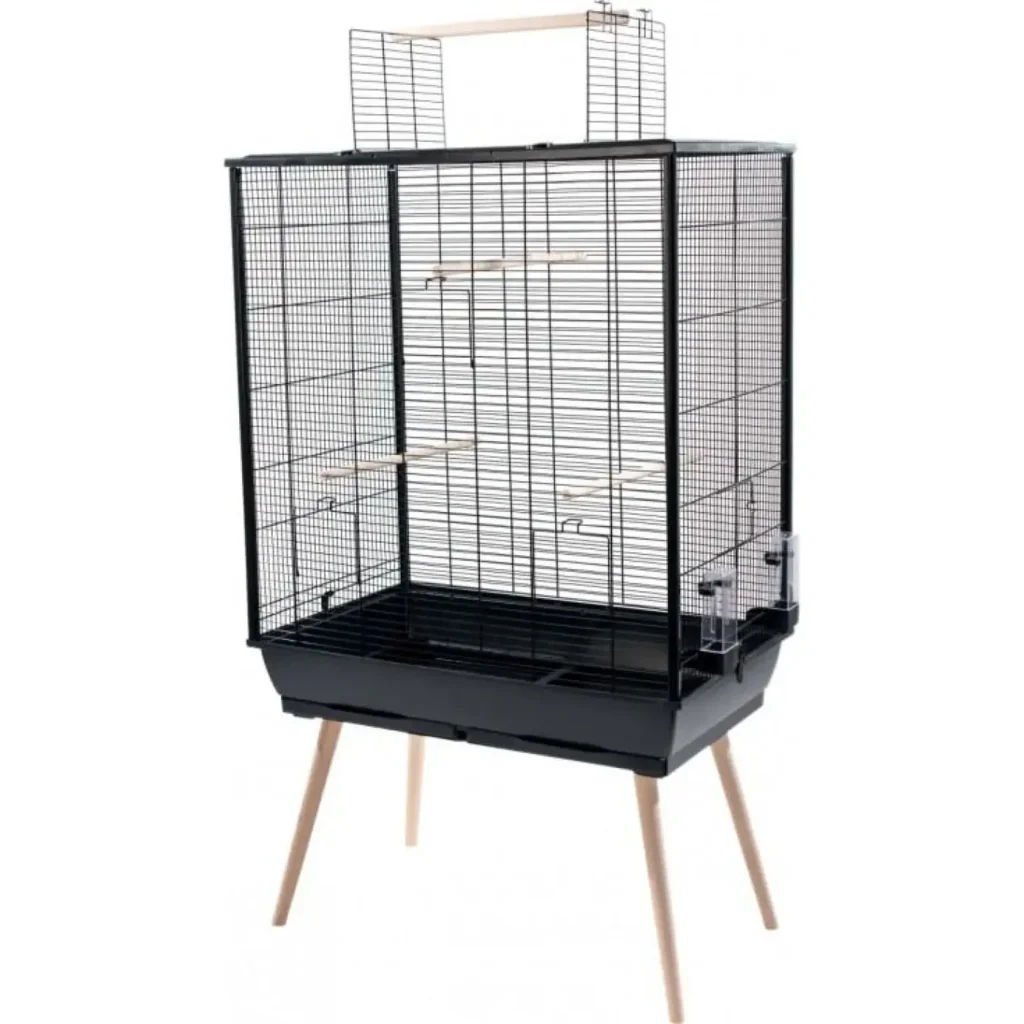 Neo Jili XL Bird Cage - Black - Pet Supply UAE