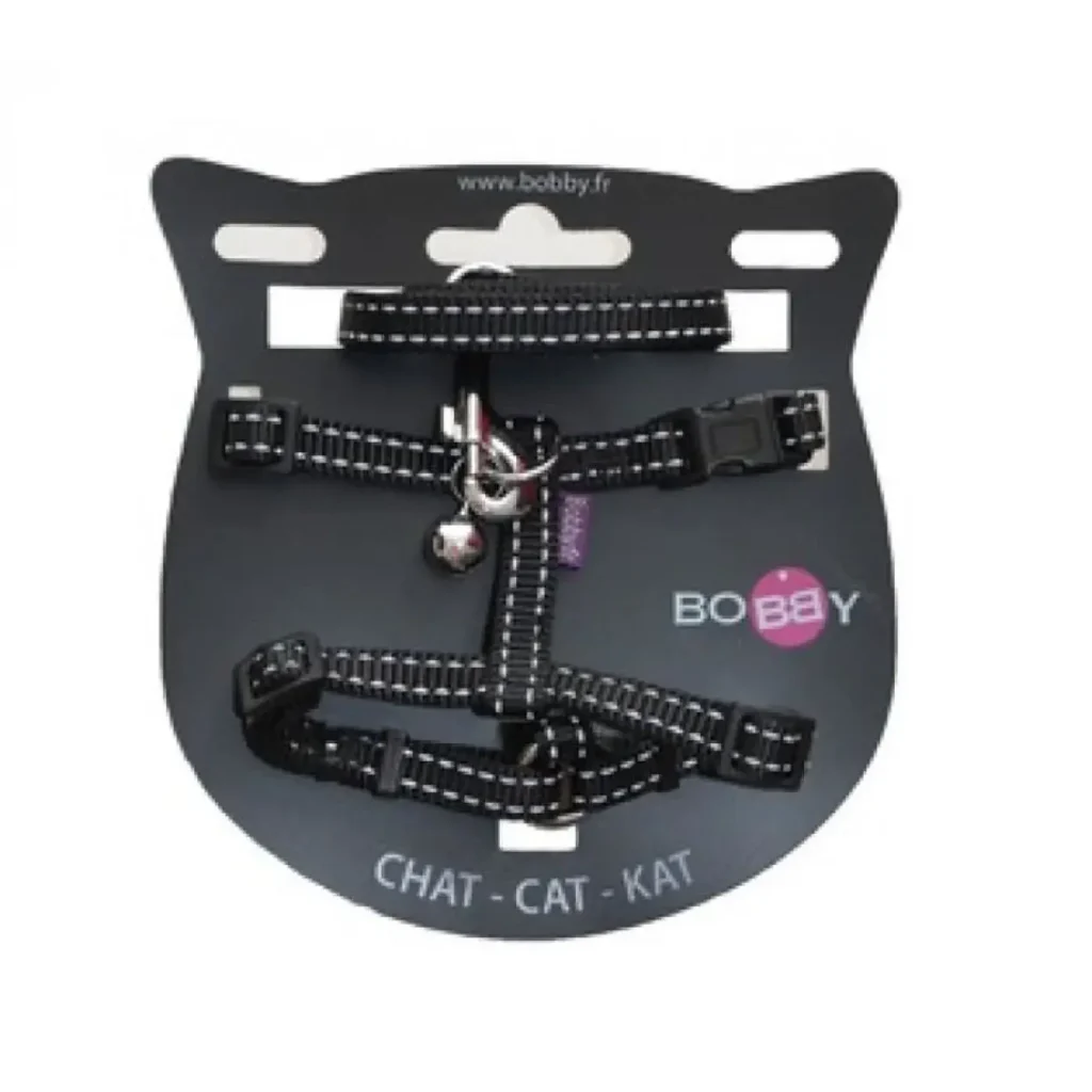 Safe Harness & Lead - Black - Pet Supply UAE