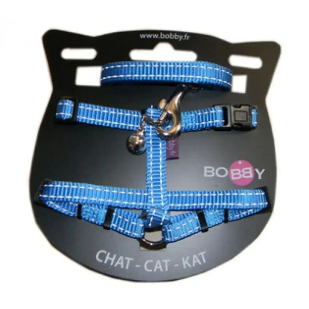 Safe Harness & Lead - Blue - Pet Supply UAE