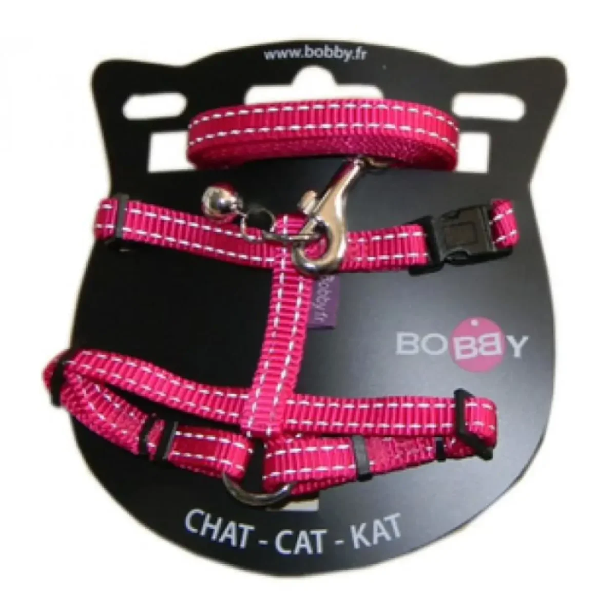 Safe Harness & Lead - Fushia - Pet Supply UAE